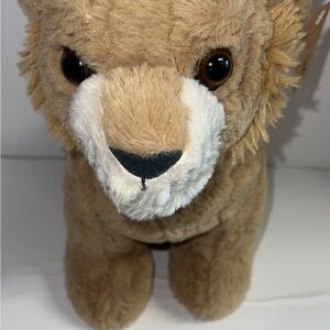 Build-A-Bear Tan and White Stuffed Lion